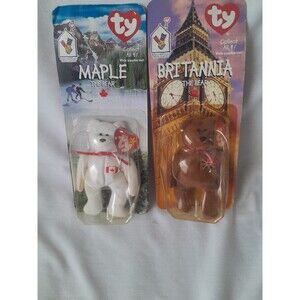 TY 1999 McDonald’s Beanie Babies: Maple and Britannia- NEW